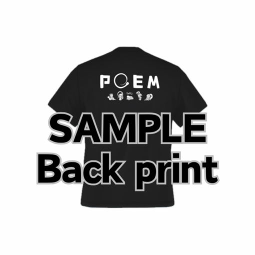 POEM 2025 オレンジデザインTシャツ - 画像 (2)